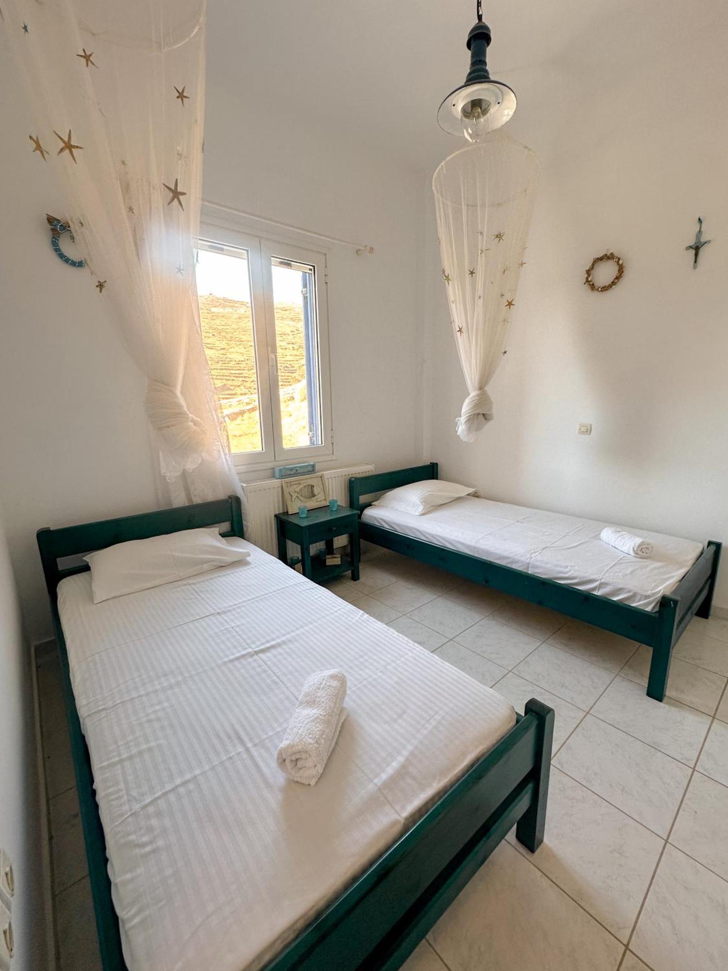 הוילה Perastra Blue Orison House Tinos For 5 Persons With Seaview מראה חיצוני תמונה