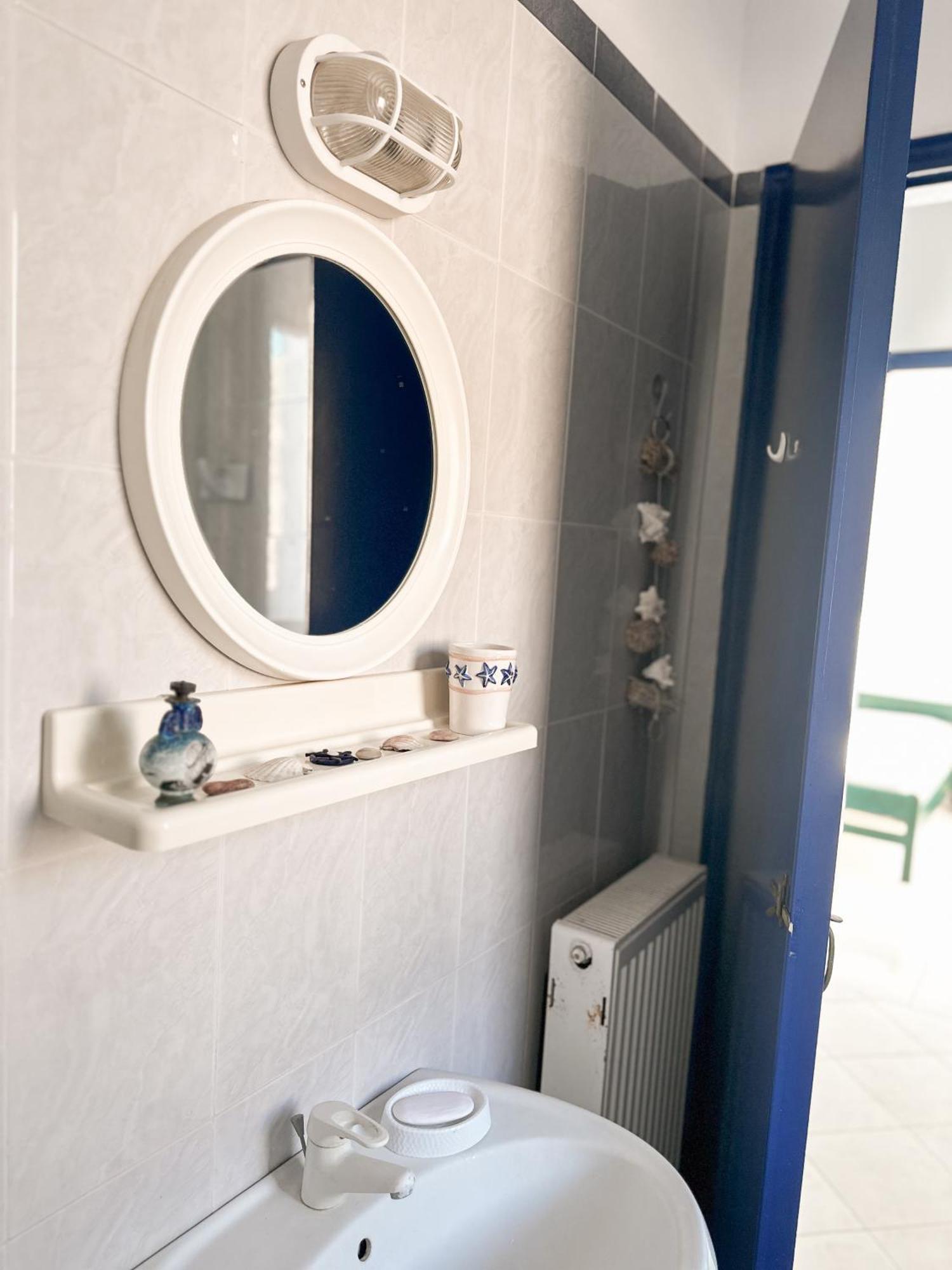 הוילה Perastra Blue Orison House Tinos For 5 Persons With Seaview מראה חיצוני תמונה