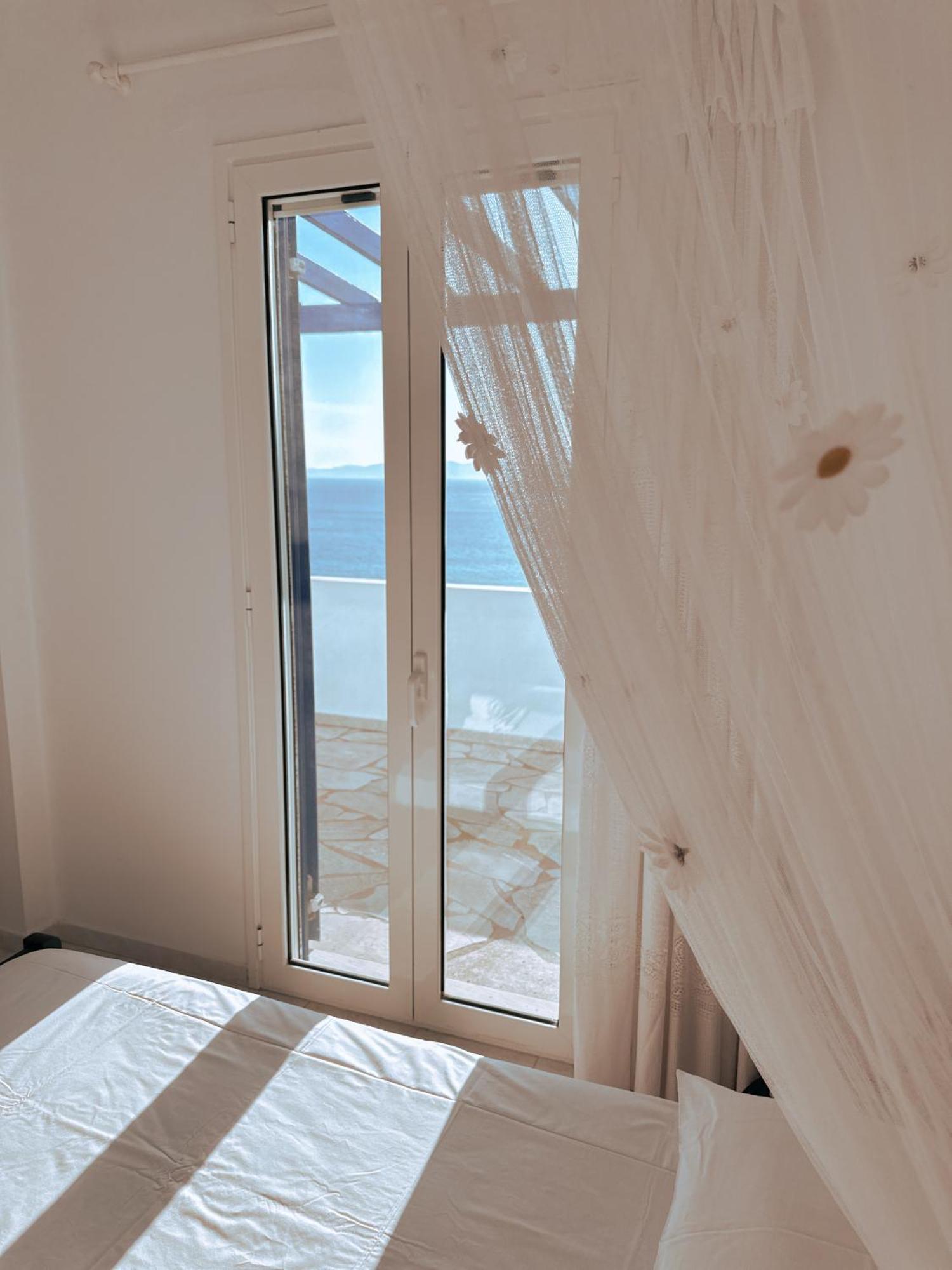 הוילה Perastra Blue Orison House Tinos For 5 Persons With Seaview מראה חיצוני תמונה