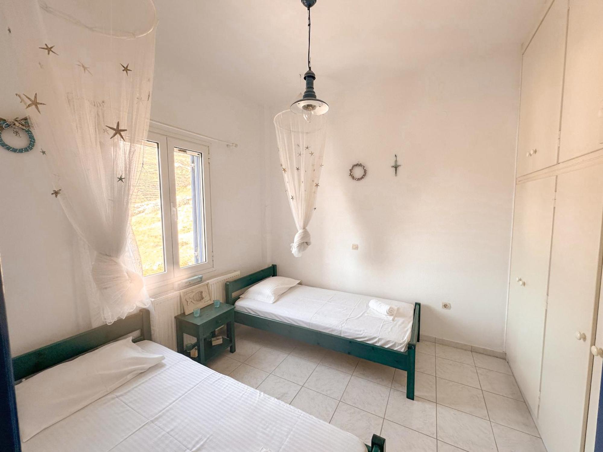 הוילה Perastra Blue Orison House Tinos For 5 Persons With Seaview מראה חיצוני תמונה