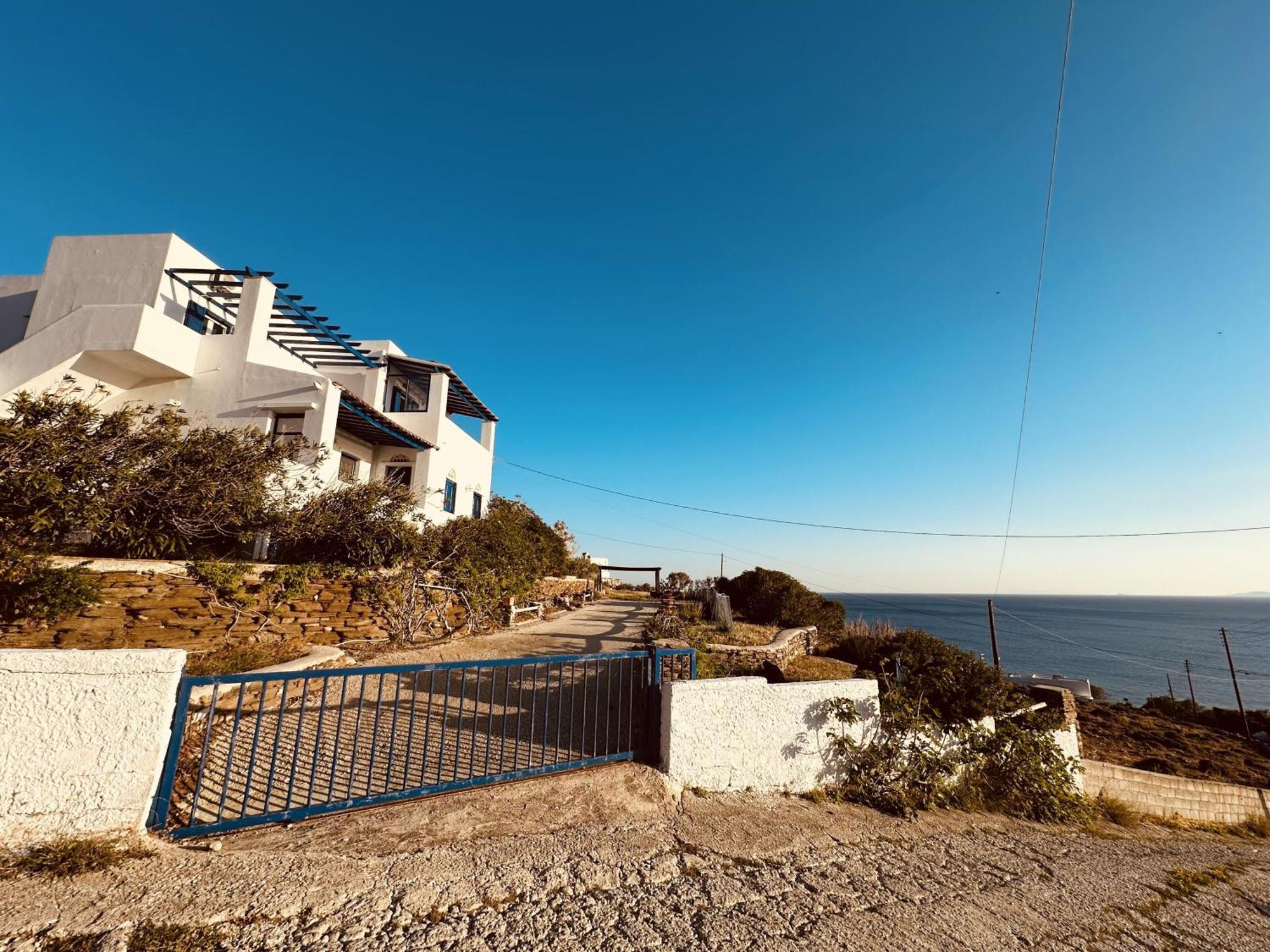 הוילה Perastra Blue Orison House Tinos For 5 Persons With Seaview מראה חיצוני תמונה